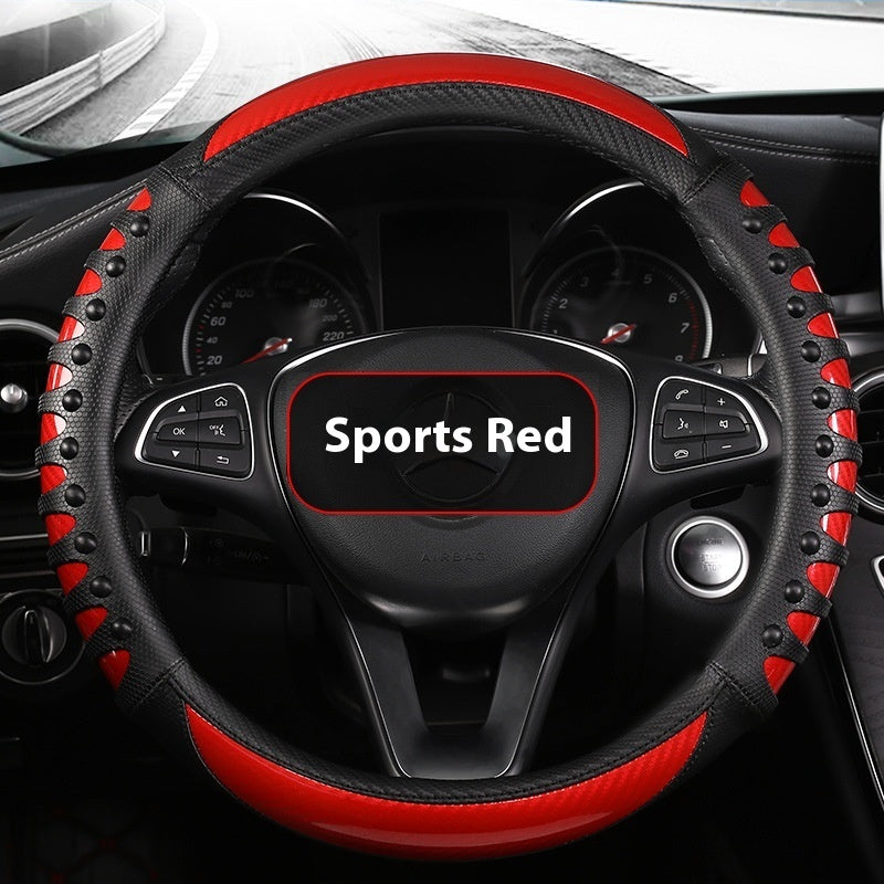 DriveEase™ Smooth Leather Steering Cover