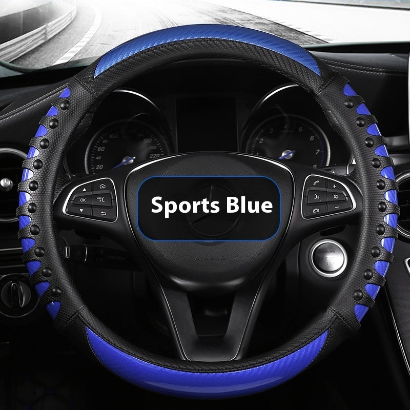 DriveEase™ Smooth Leather Steering Cover