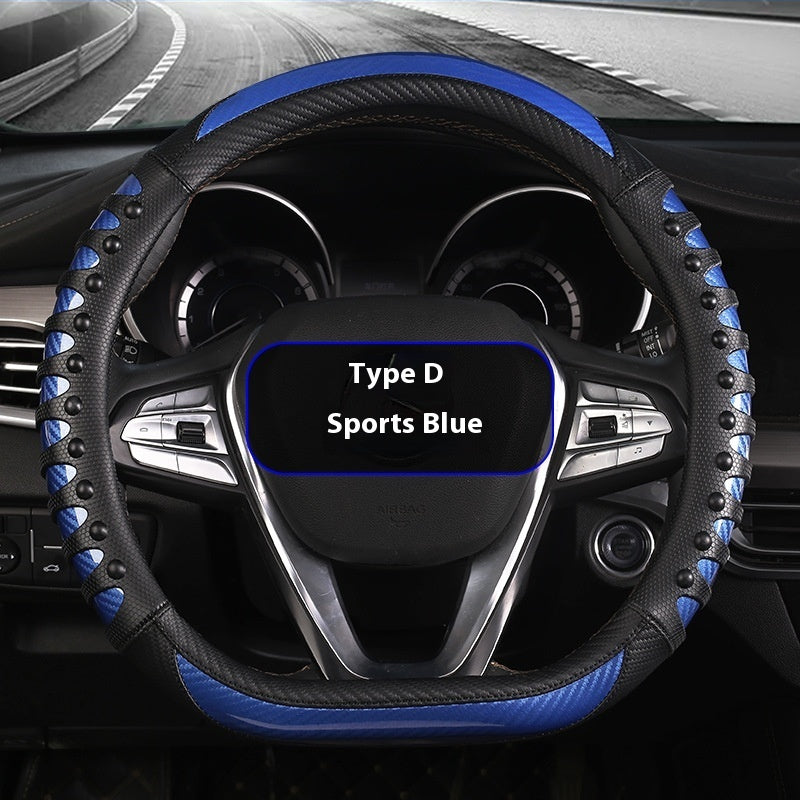 DriveEase™ Smooth Leather Steering Cover