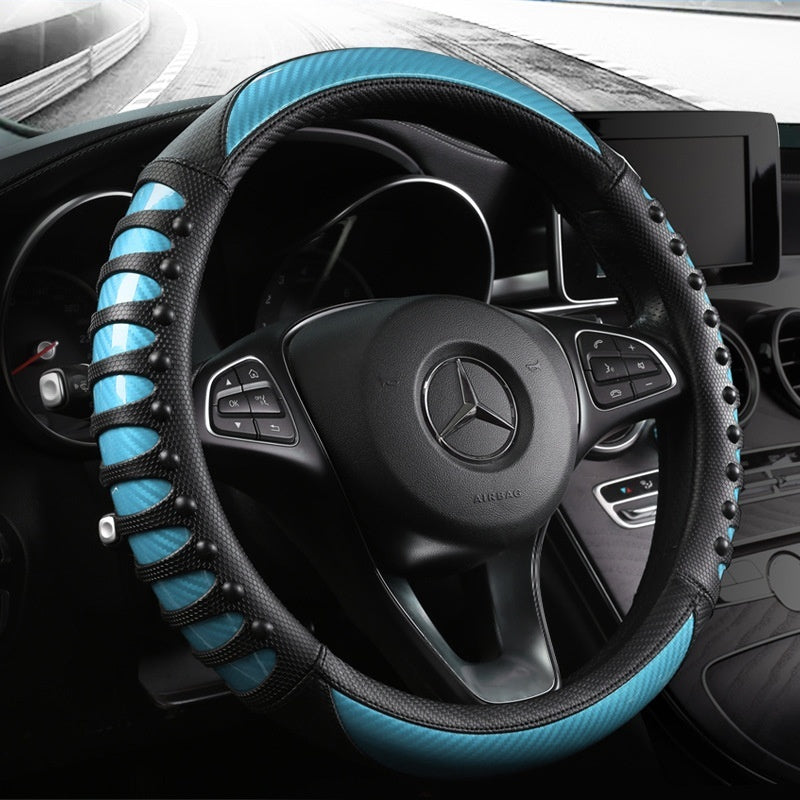 DriveEase™ Smooth Leather Steering Cover