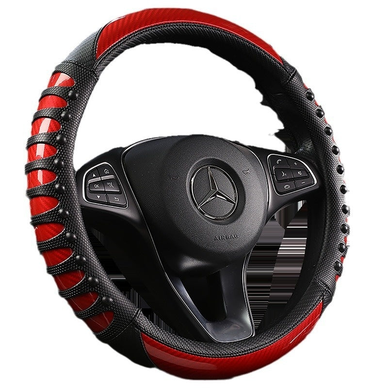 DriveEase™ Smooth Leather Steering Cover